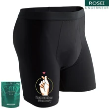 Casual Print Cotton Sexy Comfort Underpant Brand Men’s Underwear Long Leg plus size boxer Short Breathable Soft cuecas Male