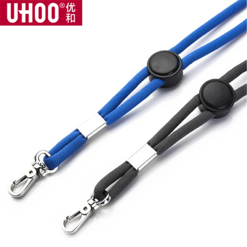 

Card Set Retractable Badge Lanyard suspension Sling Rope Neck Badge Card Holder Metal Buckle Is 460mm Long, 5mm Wide, 6781-6782