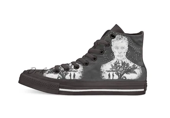 

Form and Void Design breathable Casual High Top lace-up Canvas shoes sneakers