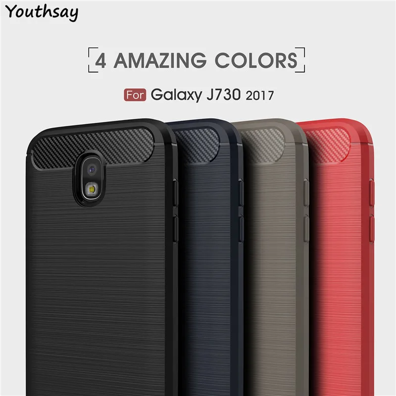 Чехол для Samsung Galaxy J7 2017 чехол J730 роскошный силиконовый телефона задняя крышка