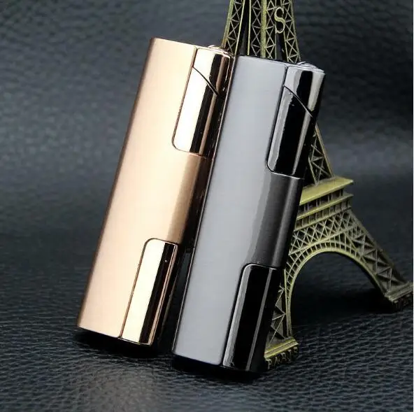 

YP-009 mini metal strip windbreak lighter, windproof gas lighter.