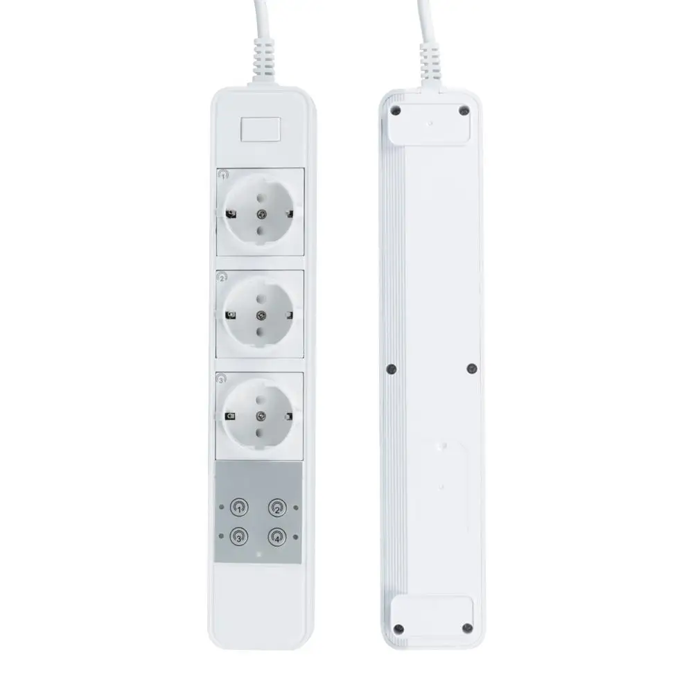 WiFi Smart Разъем power strip smart plug приложение Управление синхронизации планирования Amazon Alexa Google дома IFTTT Стабилизатор напряжения