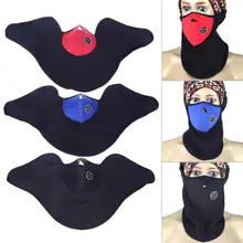 

1Pc Winter Cycling Ski Mask Windproof Riding Breathable Carbon Filters Dust Smog Protective Neoprene Mask Unisex Half Face Mask