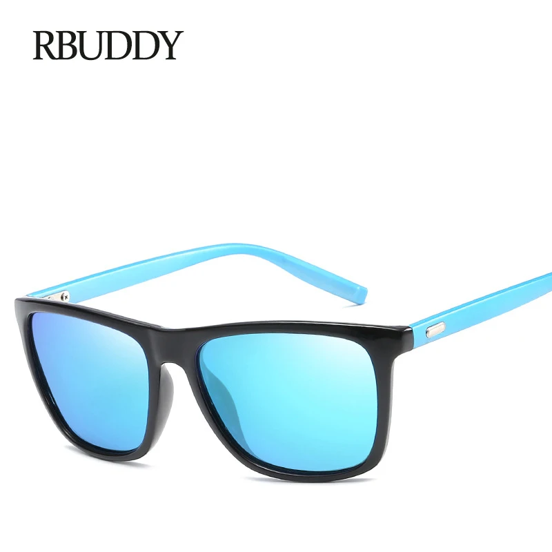

RBUDDY Square Polarized Sunglasses Men 2019 Driver driving Outdoor Shades Fishing Sun Glasses Male Eyeglasses hombre gafas UV400