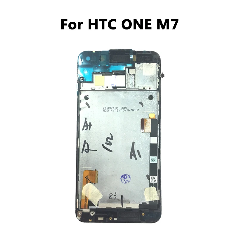 

4.7'' Display For HTC ONE M7 LCD Display Touch Screen Digitizer With Frame Replacement for HTC One M7 LCD Screen 801e 1920*1080
