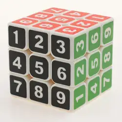 Zcube 3x3x3 Радужный куб игрушка-лабиринт прозрачный пазл цифровая стрелка судоку маджонг волшебный куб