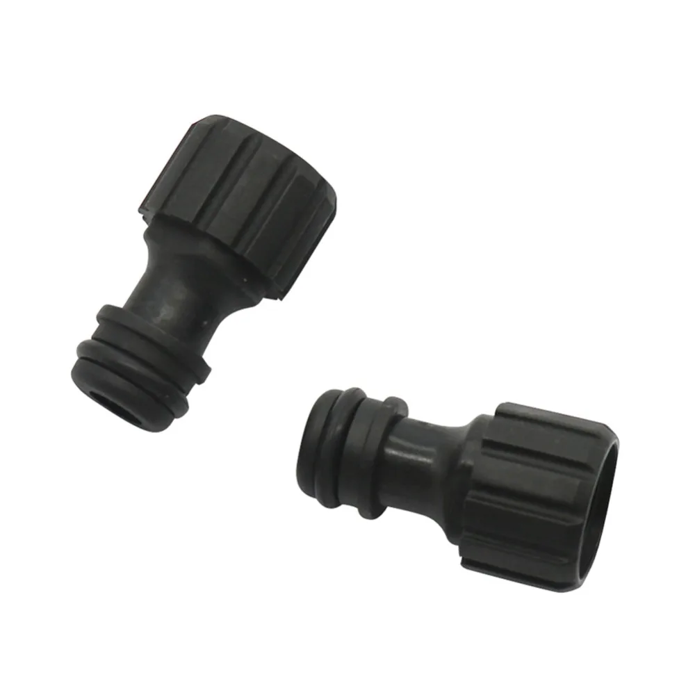 

18mm External Thread Diaphragm Pump Nipple Joints Garden Water Connectors Garden Irrigation Car washer Pipe Connection Tool 5Pcs