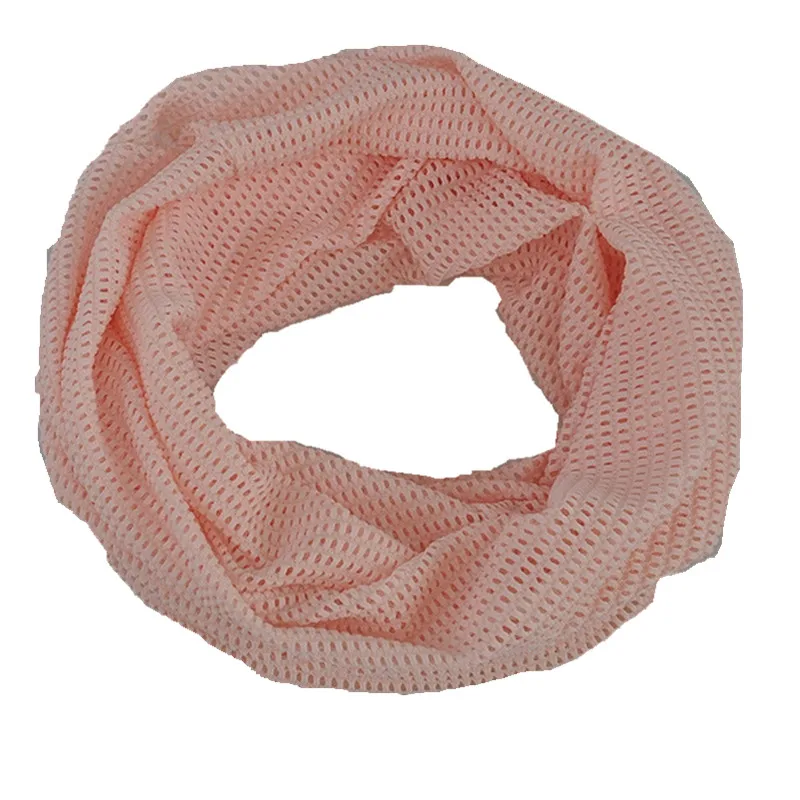 new network solid color summer breathable adult scarf beanies fashion women collars in month wear accessories multi-function