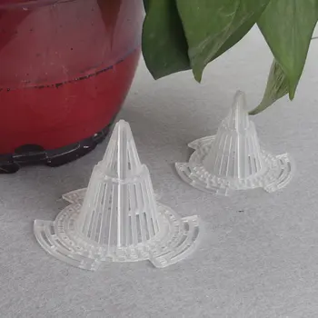 

10pcs Leakproof Flower Pot Hole Mesh Cup Conical Bonsai Pot Bottom Coniform Grid Mat Bottom Net Prevent Soil Loss Breathable Cup