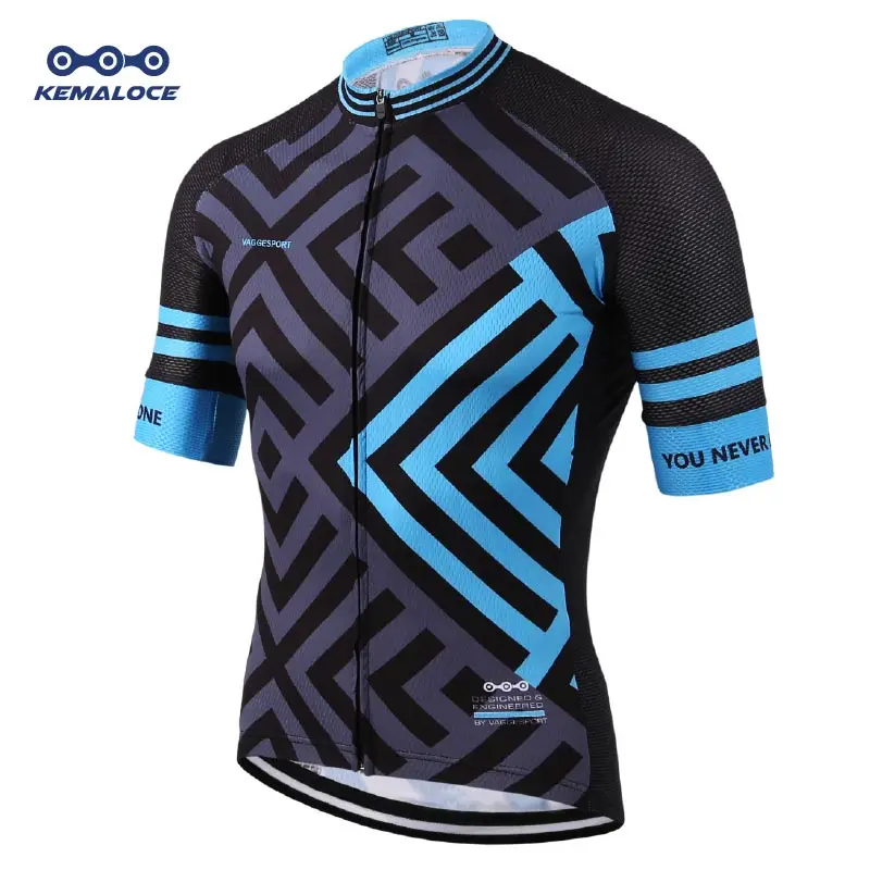 Дешевая футболка с коротким рукавом для велоспорта, комплект с цифровой печатью, сублимационная велосипедная верхняя одежда из чистого полиэстера, профессиональная велосипедная одежда - Цвет: SJ010