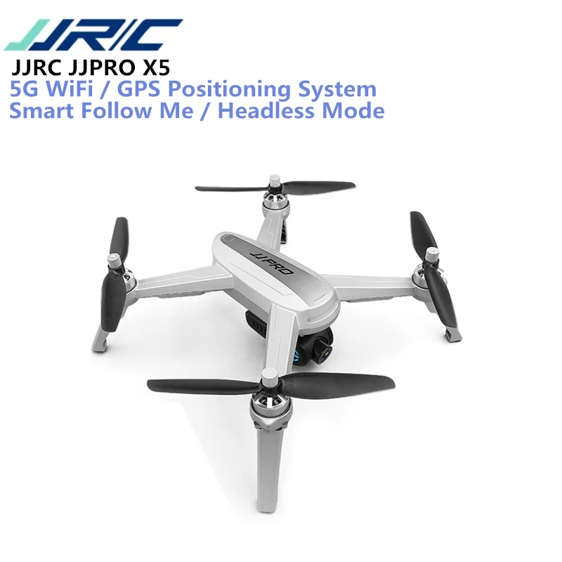 

JJRC JJPRO X5 5G WiFi FPV RC Drone GPS Positioning Altitude Hold 1080P Camera Helicopter Brushless Motor Quadcopter