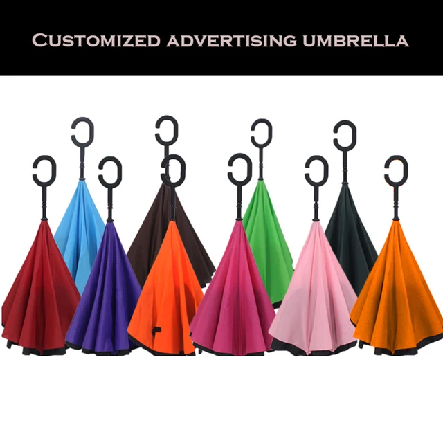 double layer reverse men business umbrella big parasol auto hands
