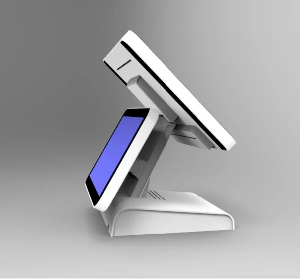 

15 inch Android Pos System touch all in one restaurant dual screen retail pos