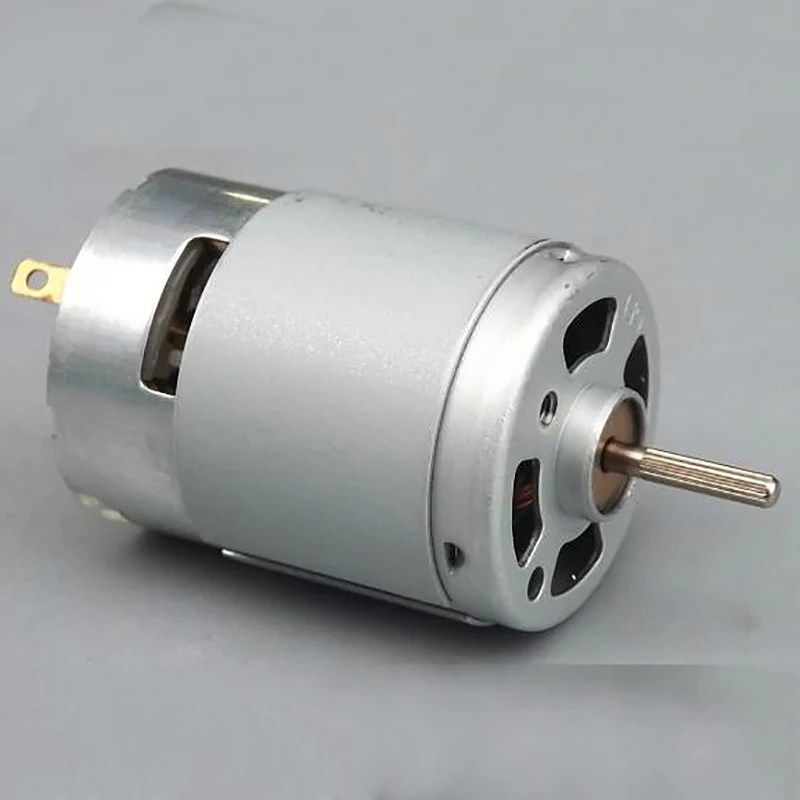 

DC 3.7V 5V 6V 7.4V 46000RPM High Speed High Power Mini RS-380 DC Motor DIY Knurled shaft w/ Cooling Fans DIY RC Aircraft Model