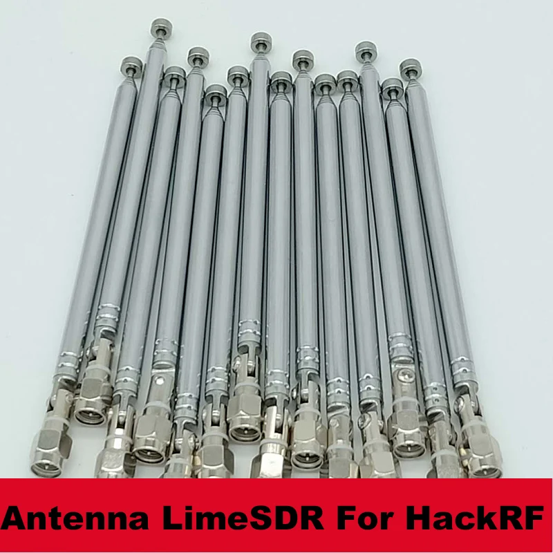 Lusya 1 шт. 40 МГц-6 ГГц стержень SMA Антенна для LimeSDR HackRF G7-003