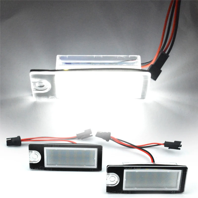 

2x 18 LED Auto Car License Plate Light Turn Signal Light Trunk Lamp for Volvo V70 / CX70 / S60 / S80 / XC90 12V Super Bright