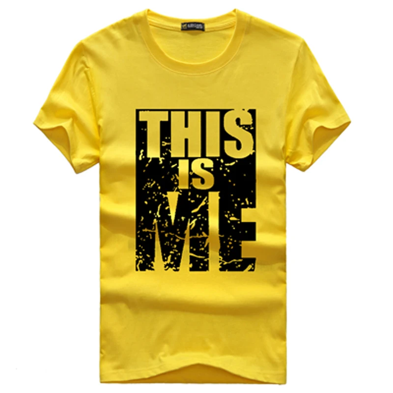 T shirt Male Slim Tops Summer Style 