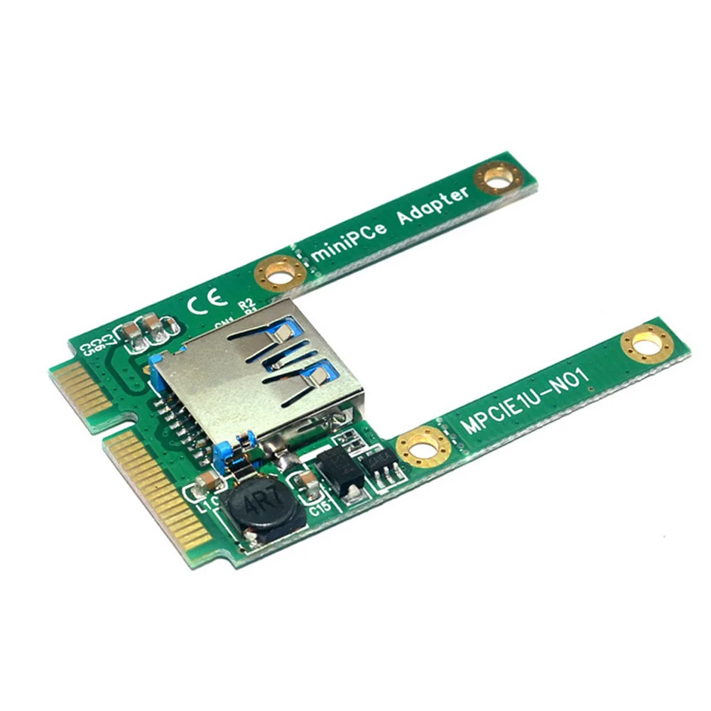 

New Hot Mini PCI-E to USB 3.0 PCI Express Adapter Card Interface Converter Expansion Cards @88 99