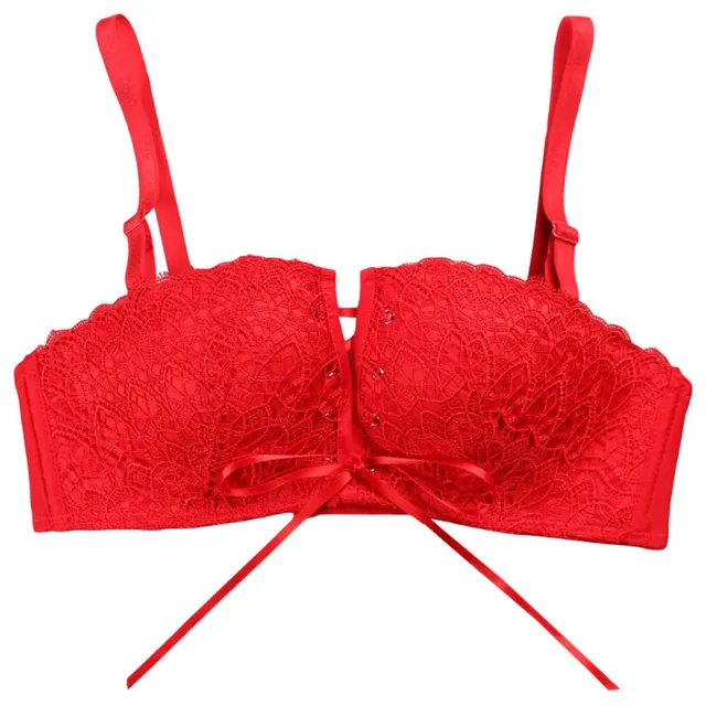 Buy 1 Set Women Sexy Bandage Lace Push up Padded Cross