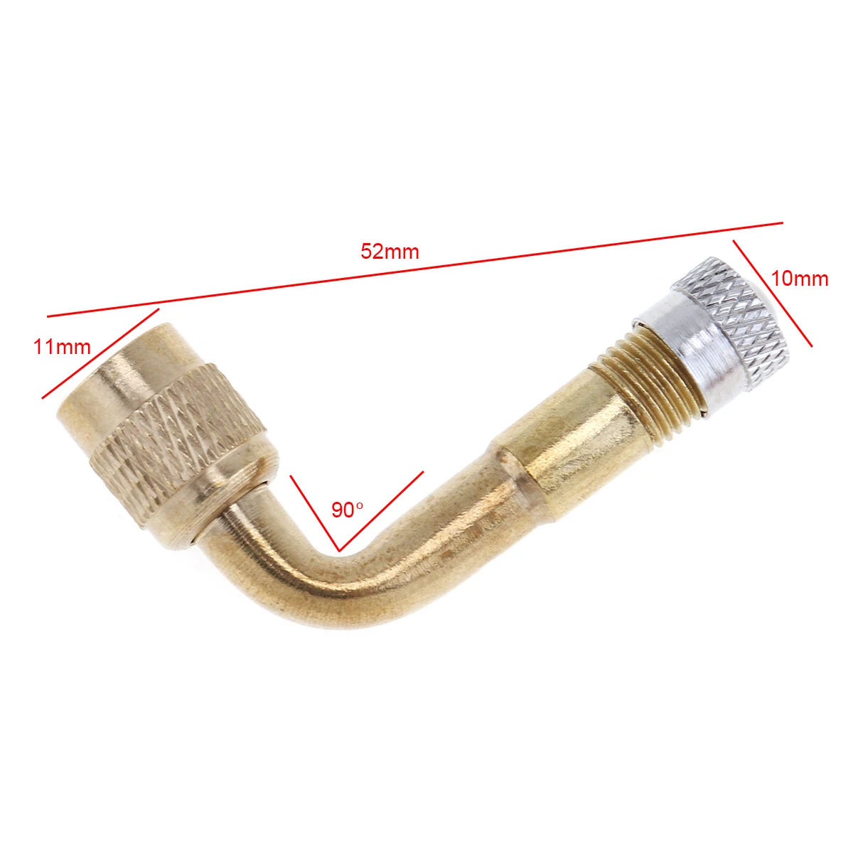 90 DegreeAngle латунный мотоциклетный автомобильный воздушный клапан, шиномонтажный удлинитель, шиномонтажный клапан, Удлинительный адаптер, набор инструментов для ремонта автомобиля