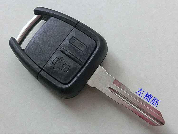 2 Button Remote Key Shell Case For Opel Zafira Omega Vectra With HU46 Left Blade Fob Cover 10PCS/lot | Автомобили и мотоциклы
