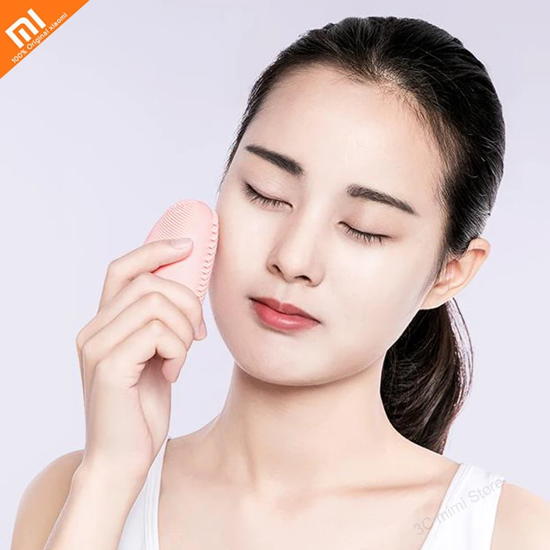 

xiaomi mijia Silicone electric cleansing instrument facial beauty instrument pore cleansing wash instrument home
