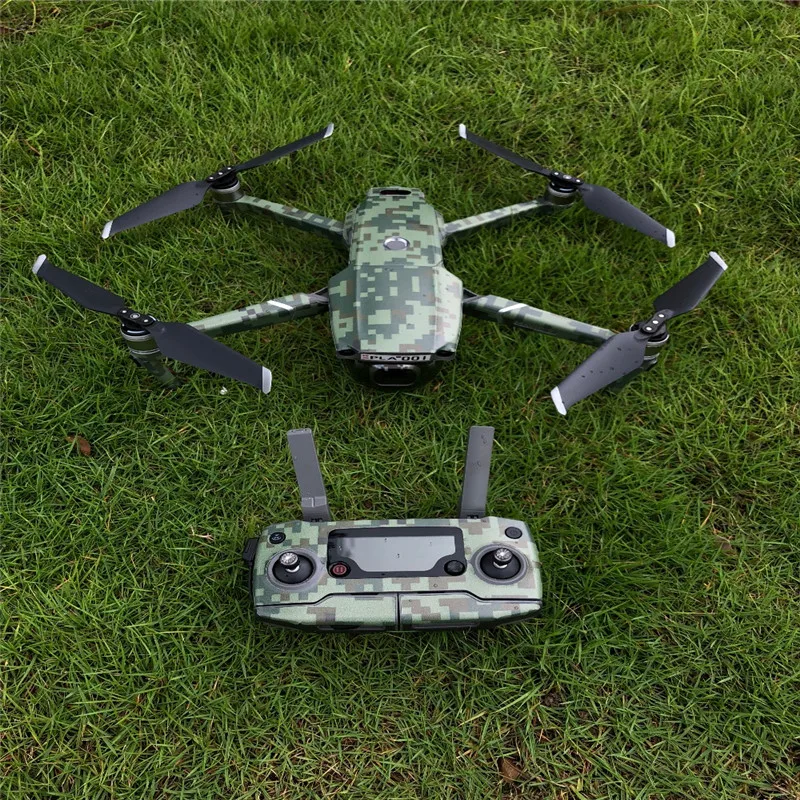 Наклейка для DJI Mavic 2 PRO/ZOOM полный набор наклеек на тело водонепроницаемая пленка