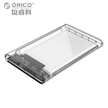 ORICO 2 ТБ Mobile HDD корпус USB 3.0 на SATA HDD жесткий диск Внешний корпус без винты для Windows/MAC
