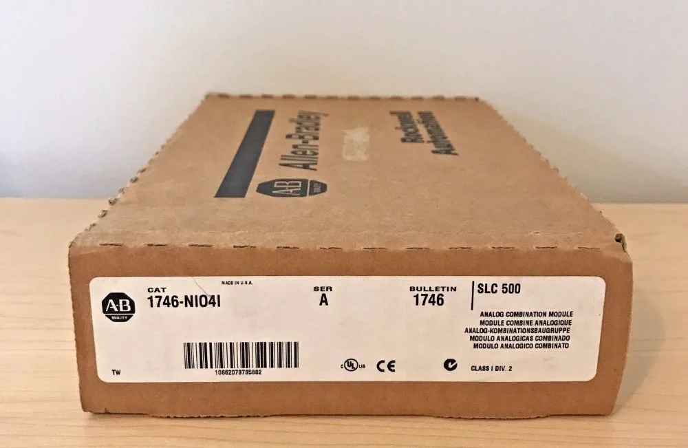 A b plc 1746-nio4i() с один год гарантии
