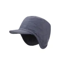 Новинка, теплые модные наушники, плоская кепка для мужчин и женщин, теплая Бейсболка, уличная теплая ветрозащитная Кепка