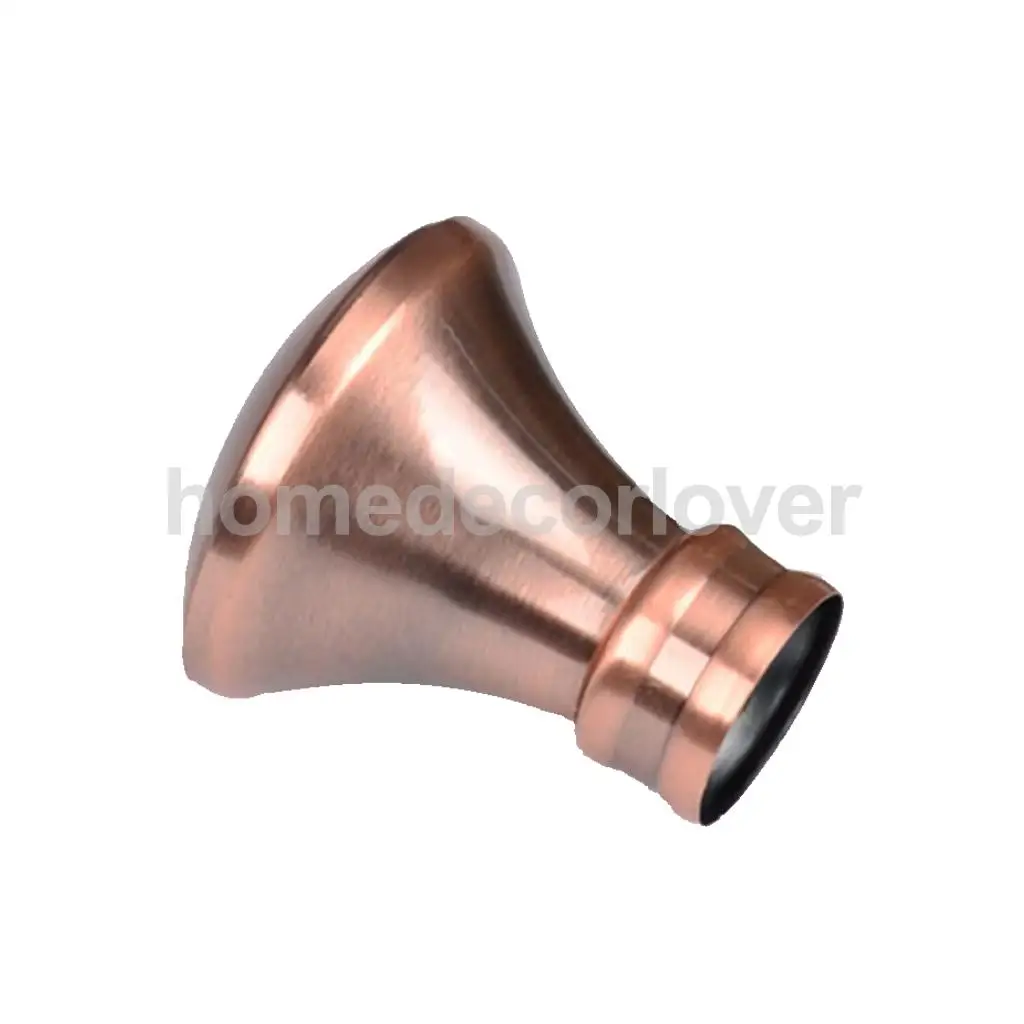 1 Piece Retro Curtain Pole Rod Finials Ends Heads 28mm