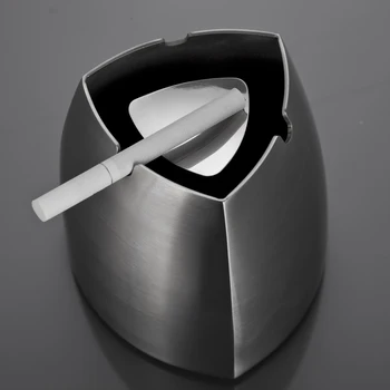 

Creative Portable Stainless Steel Car Ashtray Cigarette Ash Holder Cigarette Case Tools Mini carro cinzeiro