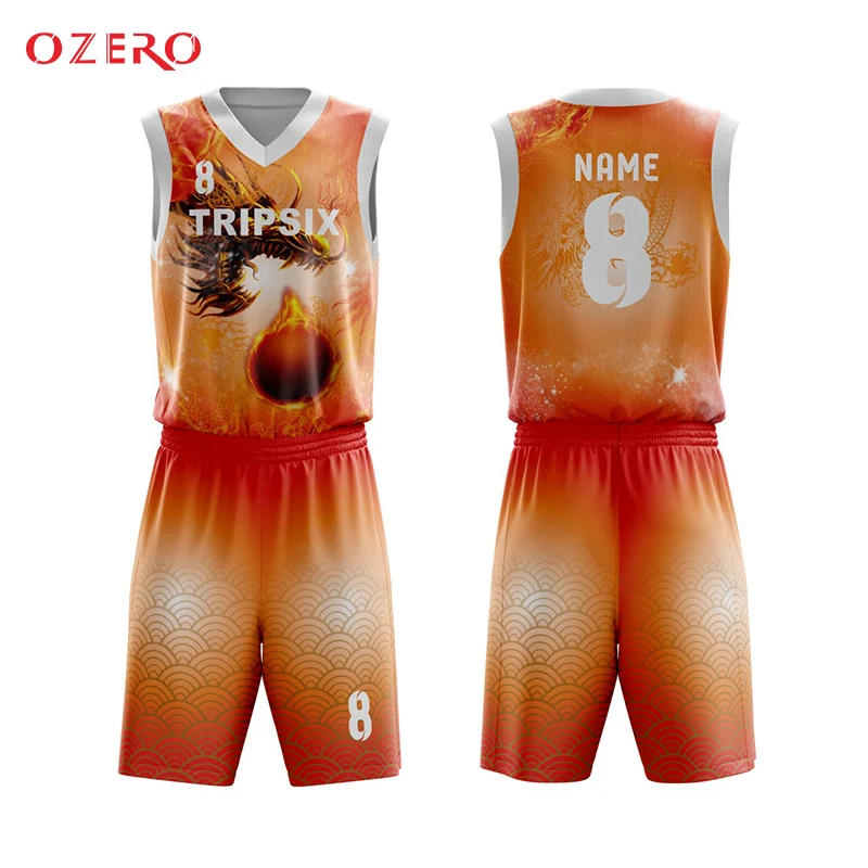 basketball jersey design orange color