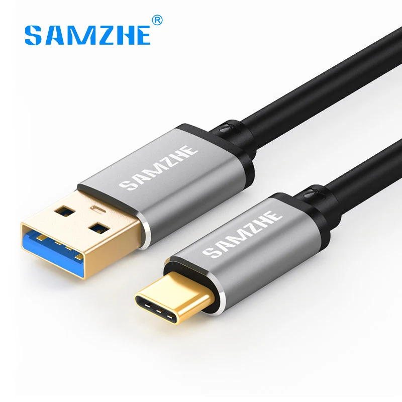 

SAMZHE USB 3.0 Type C Cable 2.4A USB C Fast Charging Data Cable USB Type-C Charger Cable for Xiaomi huawei LG samsung OnePlus