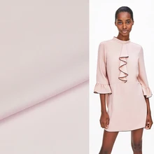 Светильник из чистого шелка креп-жоржета розового цвета, устойчив к складкам, ширина 140 см, SCG463