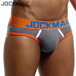 JOCKMAIL бренд jockstrap G-strings Сексуальная Открытая спина гей мужское нижнее белье Pennis трусы мужские короткие стринги трусики слип мужские стринги