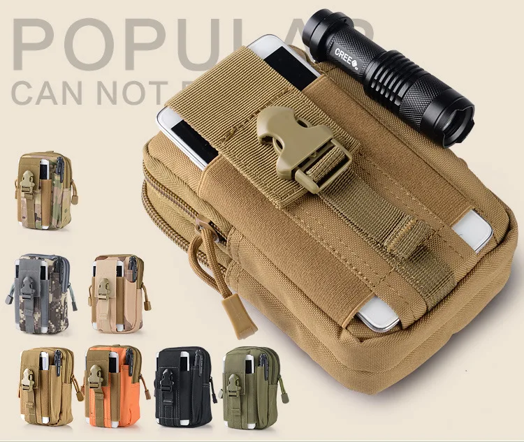 

Tactical Waist Bag Mobile Phone pouch Pack Sport Mini Vice Pocket for Philips Xenium X596 V526 V787 E570 E181 E106 E103 E168