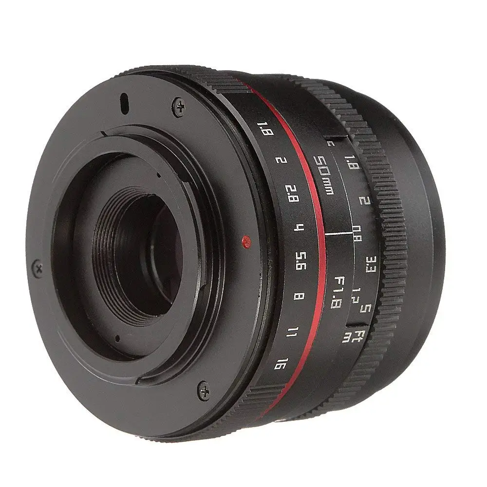 FOTGA 50 мм F/1 8 ручная фокусировка MF основной объектив для Panasonic Olympus Micro 4/3 Mount GH1 GH2 GH3