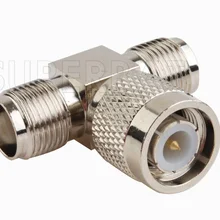 Superbat 5 шт. TNC RF адаптер TNC штекер Женский Джек "T" Тип разъема