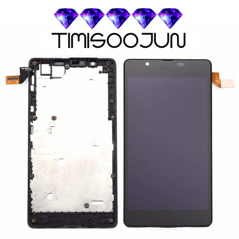 Оригинальный черный для microsoft Nokia Lumia 540 ЖК дисплей Дисплей с Сенсорный экран