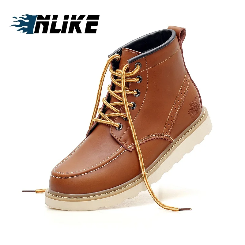Motocicleta Botas Couro Dos De Homens Do khaki Legal Rebite Genuíno Da Combate Sapatos Inlike brown Preto Exército EAqwtUw