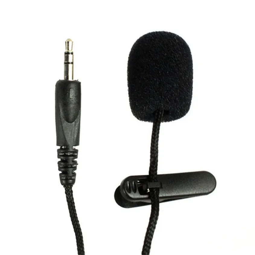 

Binmer Superior Quality New Portable Mini 3.5mm Tie Lapel Lavalier Clip Microphone for Lectures Teaching Nov26