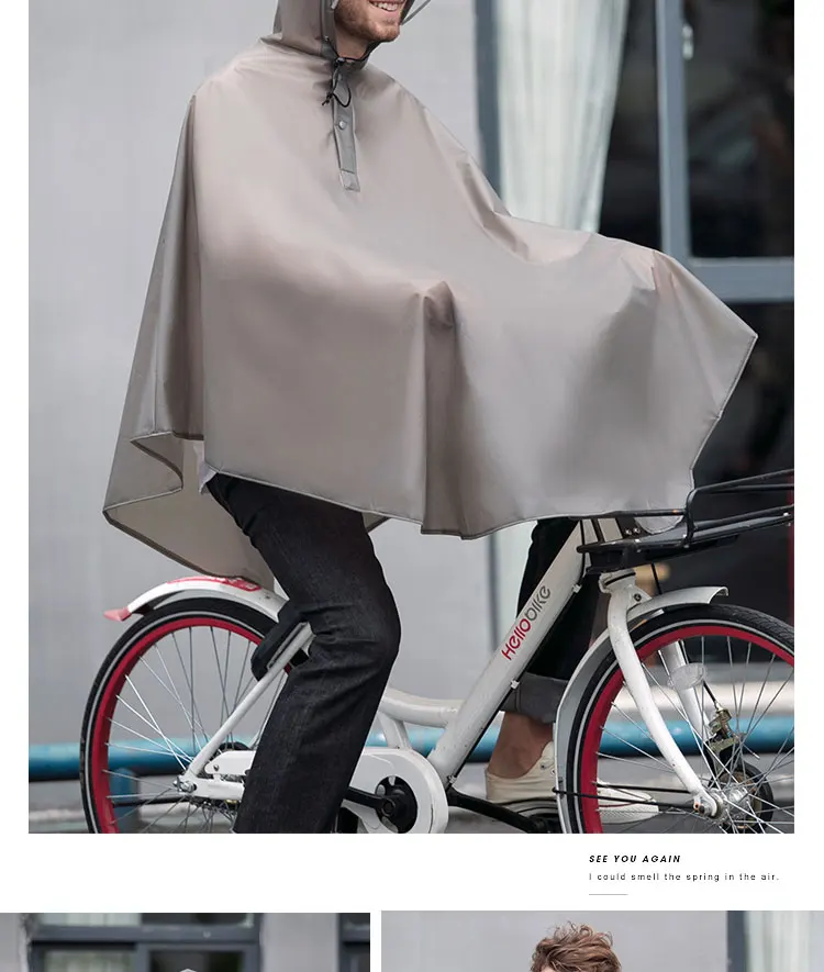 Yuding цветное дождевое Пончо Велосипед EVA плащ-дождевик с капюшоном Женский Мужской портативный дорожный плащ-дождевик с капюшоном и прозрачными полями