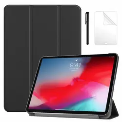 Ultra Slim Смарт из искусственной кожи чехол для Apple ipad pro 11 2018 принципиально Складные Folio чехол для ipad pro 11 Tablet случаях