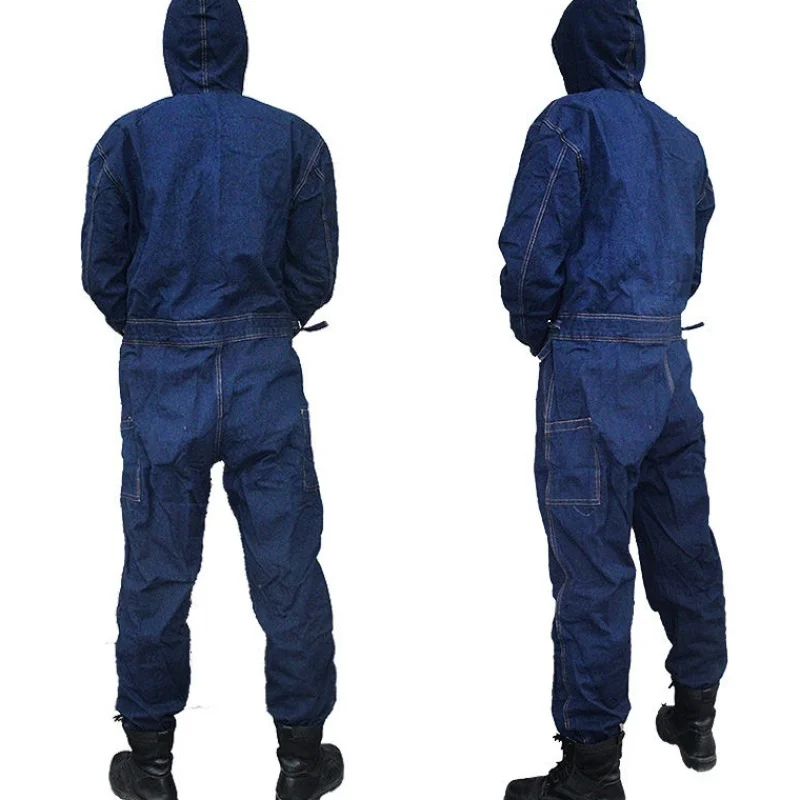 Men Workwear Mechanic Jumpsuit Protective jeans Coveralls Overalls Trousers Men Workwear Mechanic Jumpsuit Protective jeans Coveralls Overalls Trousers