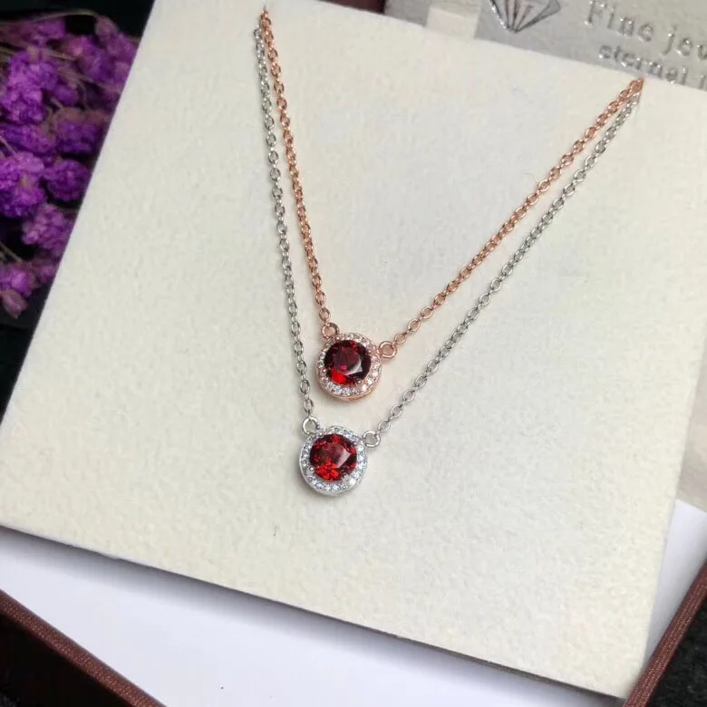 

good-looking red gemstone pendant for necklace