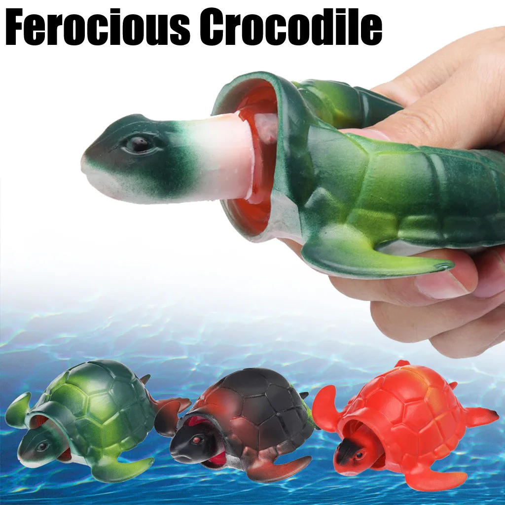 

Squeeze Anti-stress Cute Crocodile Turtle Stress Reliever Ball Alternative Humorous Light Hearted Kids Funny Toys Gifts D6