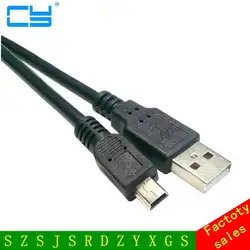 0.3 м-5 м Mini USB кабель синхронизации данных USB2.0 Зарядное устройство кабель для мобильного телефона MP3 MP4 GPS Камера Mobile телефонный кабель