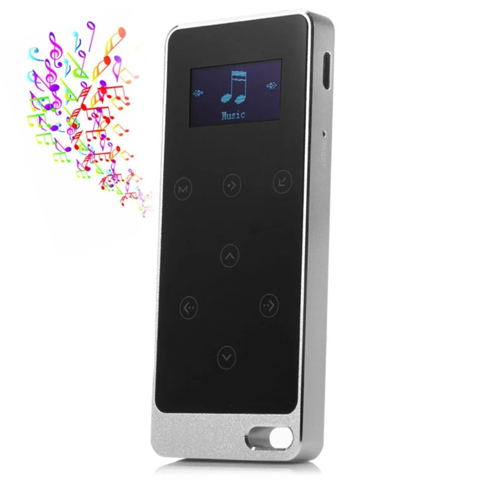 

ZEEPIN X05 8G Digital MP3 Player Touch Screen Music Player Pedometer FM Stereo Radio ACELP ACC-LC WAV FLAC APE OGG
