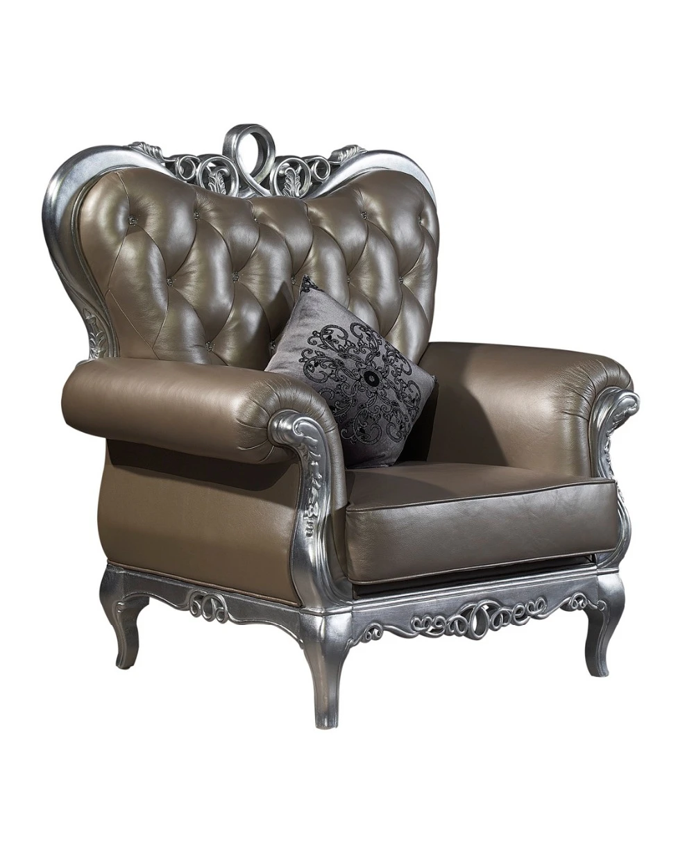 Desainer Gaya Modern Atas Dinilai Sapi Asli Kursi Kulit